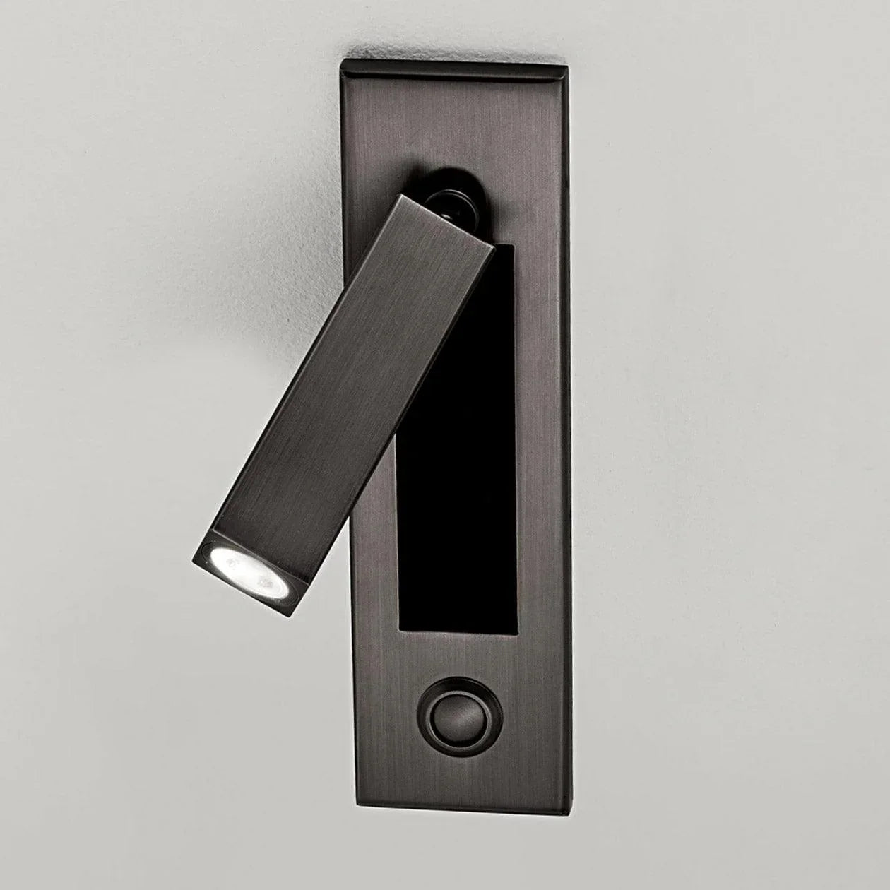 Arisha Modern Rotatable Bedside Sconce, Cylindrical/Square