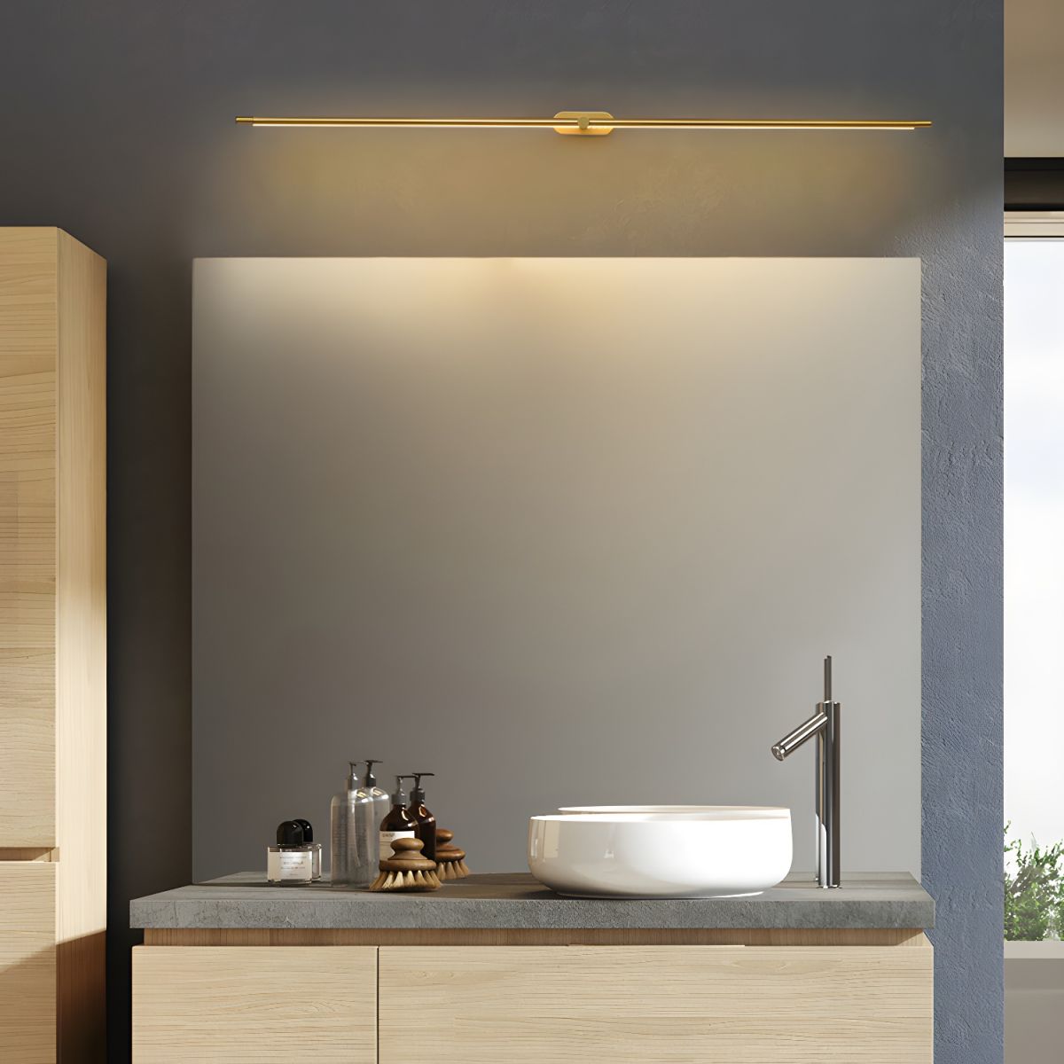 Flano Minimalist Linear Rechargeable Wall Lamp